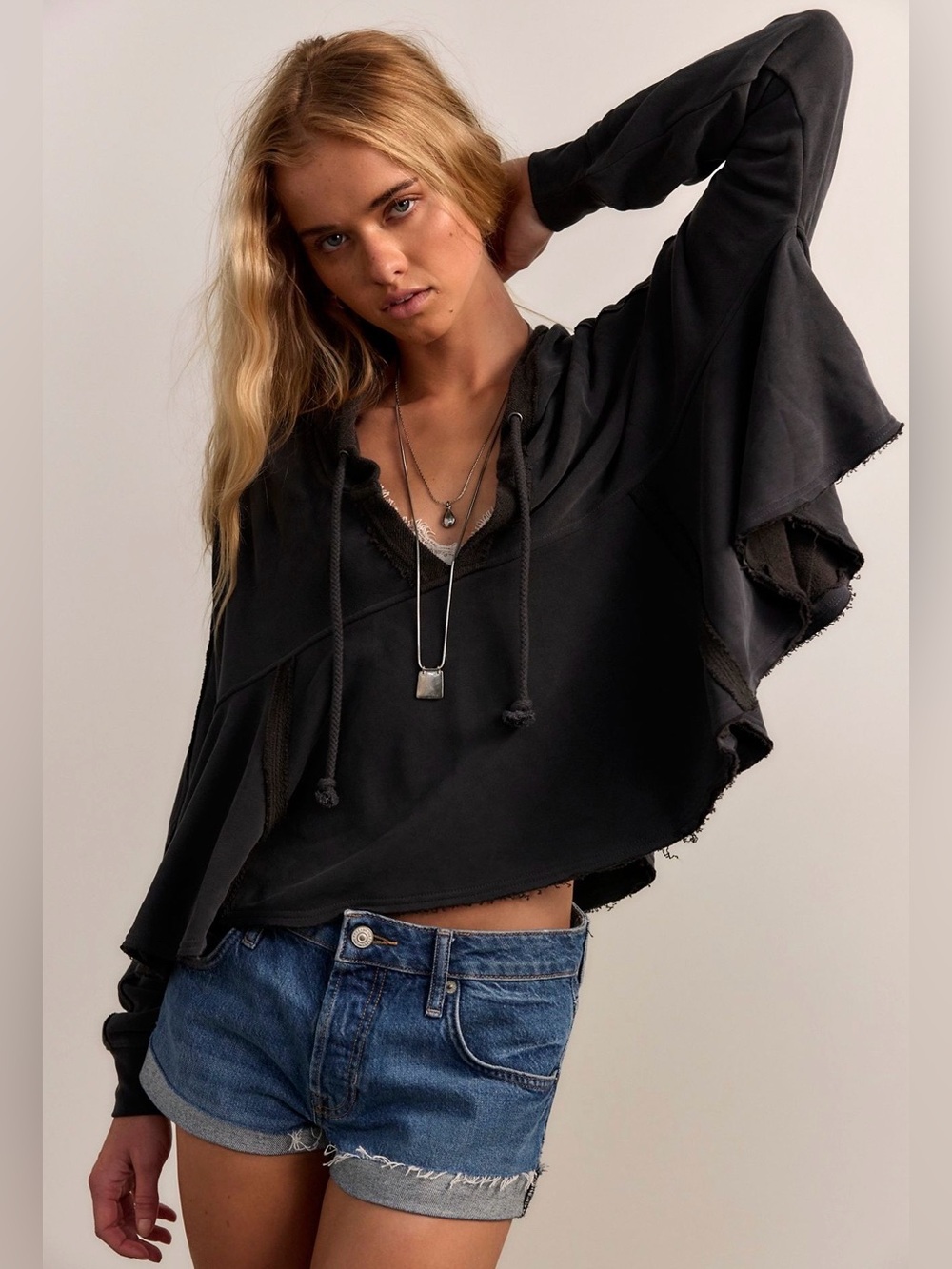 Free People Catching Waves Hoodie